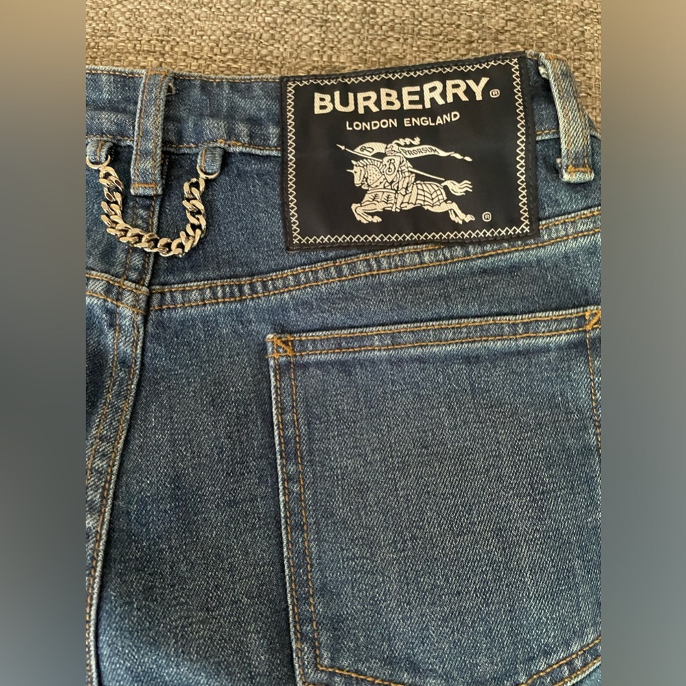 Burberry Blue Skinny Jeans